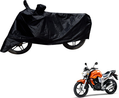 Flipkart SmartBuy Two Wheeler Cover for Yamaha(FZ16, Black)