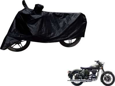 

Flipkart SmartBuy Two Wheeler Cover for Royal Enfield(Battle Green, Black)