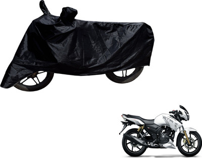 

Flipkart SmartBuy Two Wheeler Cover for TVS(Apache RTR 180, Black)