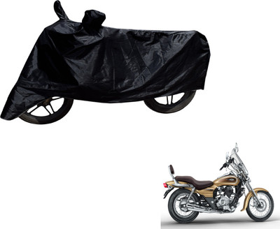 MOCKHE Two Wheeler Cover for Bajaj(Avenger, Black)
