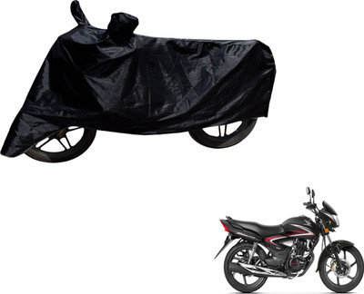 MOCKHE Two Wheeler Cover for Honda(CB Shine, Black)