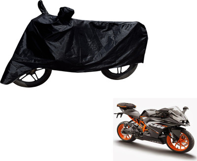 

Flipkart SmartBuy Two Wheeler Cover for KTM(RC 200, Black)