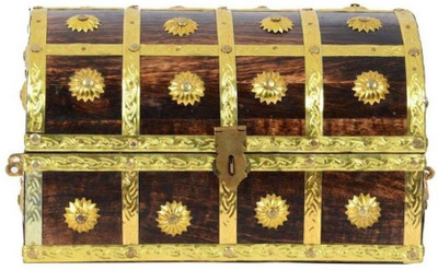 

VAS Collection Home Jewellery Vanity Box Jewellery Vanity Box(Brown)