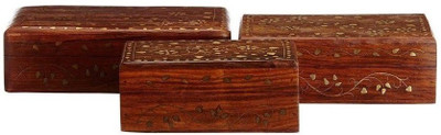 

VAS Collection Home Jewellery Vanity Box Jewellery Vanity Box Vanity Box(Brown)