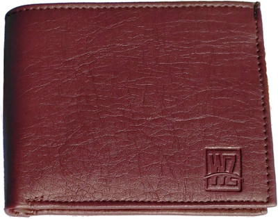 

Wenzest Men Brown Artificial Leather Wallet(10 Card Slots)