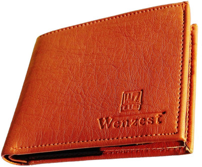 

Wenzest Boys Tan Artificial Leather Wallet(10 Card Slots)