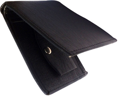 

FRIENDS & COMPANY Men Black Genuine Leather Wallet(8 Card Slots)