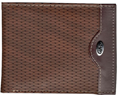 Gentleman Boys Brown Artificial Leather Wallet(6 Card Slots)