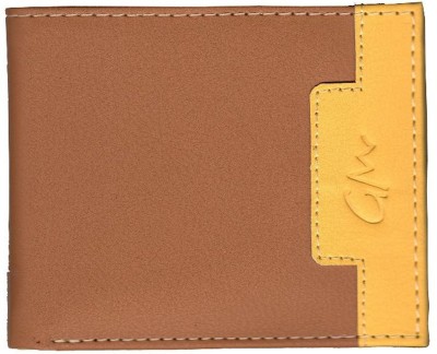 

Gentleman Boys Brown, Yellow Artificial Leather Wallet(7 Card Slots)