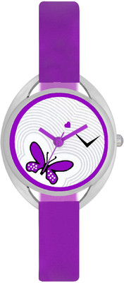 

AD Global VT0002 New Latest Collection Leather Band Women Watch - For Girls