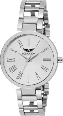 Lois Caron LCS-4634 WHITE DIAL Watch  - For Girls   Watches  (Lois Caron)