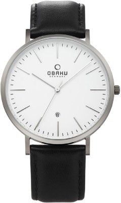 OBAKU V215GDTIRB HAVRE BLACKTITAN Watch  - For Men   Watches  (OBAKU)