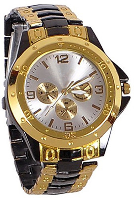 

Talgo New Arrival Festive Season Special TGRSRWDBKGD BlackGold white Dial TGRSRWDBKGD Watch - For Boys