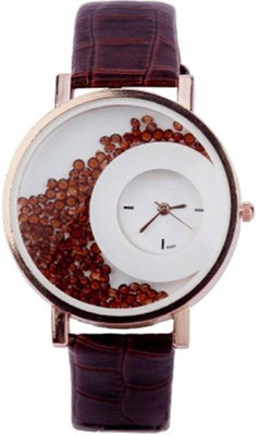 

MVS MVSF1236 Designer Multicolour Half Moon Analog Watch - For Women