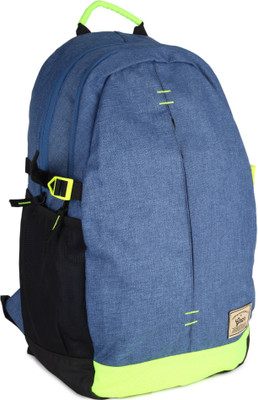 

Gear Campus 1 Slub Backpack 21 L Backpack(Blue), Bottle green;grey