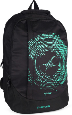 

Fastrack 320 g Backpack(Black), Red