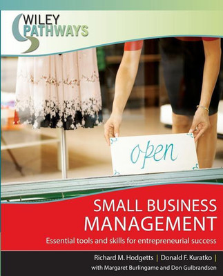 Wiley Pathways Small Business Management(English, Paperback, Hodgetts Richard M.)