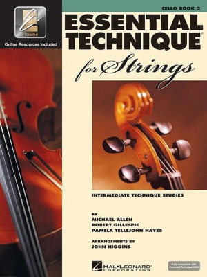 Essential Technique for Strings (Essential Elements Book 3): Cello(English, Paperback, Professor of Music Robert Gillespie)