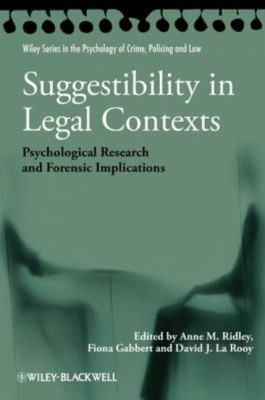 Suggestibility in Legal Contexts(English, Paperback, Ridley Anne M.)