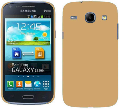 MV Back Cover for SAMSUNG Galaxy Core I8262(Gold, Grip Case)