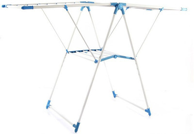 

TidyHomz Carbon Steel Floor Cloth Dryer Stand(White)