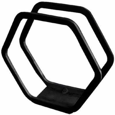 

Fair Food 1 Compartments MILD STEEL TISSUE HOLDER(Black)