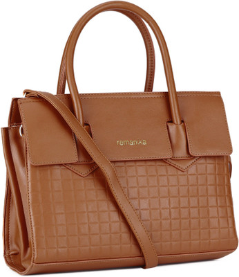 

Remanika Hand-held Bag(Tan)
