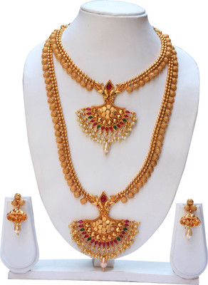 Swarajshop copper clearance jewel set