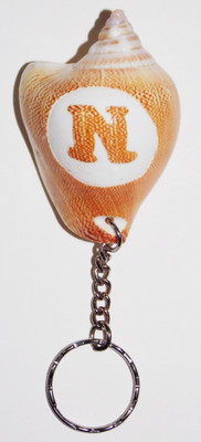 

KONIT Original Sea Shell (N-Alphabet) Key Chain