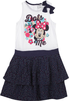 

Disney by Genes Girls Mini/Short Dress(Multicolor, Sleeveless, Multi colour