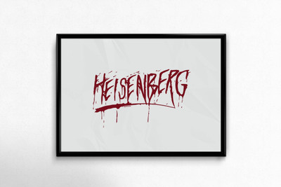 

Aabhaas Breaking Bad Wall Poster Fine Art Print(12 inch X 18 inch, Rolled)