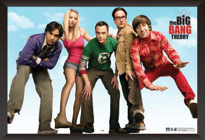

Akhuratha The Big Bang Theory Fine Quality Wall Poster Paper Print(12 inch X 18 inch, Rolled)