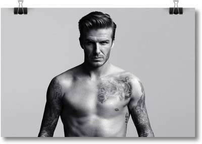 

Aabhaas David Beckham Wall Poster Fine Art Print(12 inch X 18 inch, Rolled)