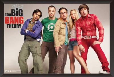 

Akhuratha The Big Bang Theory Fine Quality Wall Poster Paper Print(12 inch X 18 inch, Rolled)