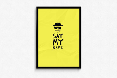 

Aabhaas Breaking Bad Wall Poster Fine Art Print(12 inch X 18 inch, Rolled)