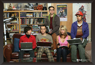 

Akhuratha The Big Bang Theory Fine Quality Wall Poster Paper Print(12 inch X 18 inch, Rolled)