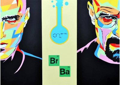 

Aabhaas Breaking Bad Wall Poster Fine Art Print(12 inch X 18 inch, Rolled)