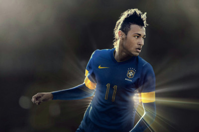 

Neymar Fine Quality Sports Wall Poster Fine Art Print(12 inch X 18 inch, Rolled)
