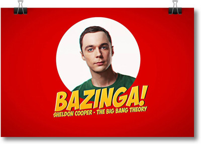 

Akhuratha The Big Bang Theory Fine Quality Wall Poster Paper Print(12 inch X 18 inch, Rolled)