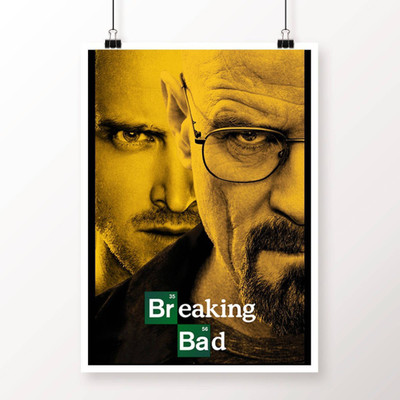 

Aabhaas Breaking Bad Wall Poster Fine Art Print(12 inch X 18 inch, Rolled)