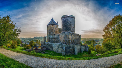 

Akhuratha Castle Fine Quality Wall Poster Paper Print(12 inch X 18 inch, Rolled)