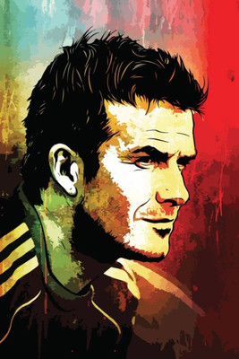 

Aabhaas David Beckham Wall Poster Fine Art Print(12 inch X 18 inch, Rolled)
