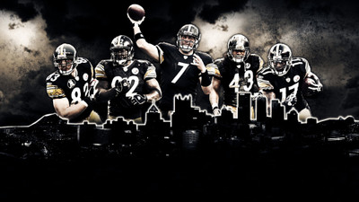 

Pittsburg Steelers Fine Quality Sports Wall Poster Fine Art Print(12 inch X 18 inch, Rolled)