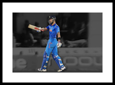 

Aabhaas Virat Kohli Wall Poster Fine Art Print(12 inch X 18 inch, Rolled)