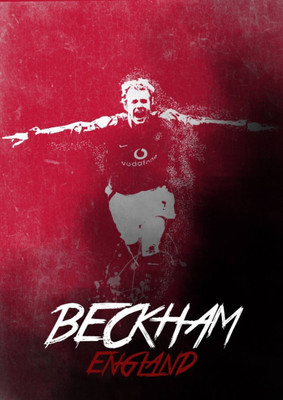 

Aabhaas David Beckham Wall Poster Fine Art Print(12 inch X 18 inch, Rolled)
