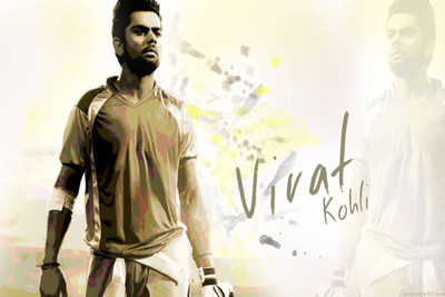

Aabhaas Virat Kohli Wall Poster Fine Art Print(12 inch X 18 inch, Rolled)
