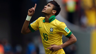 

Neymar Fine Quality Sports Wall Poster Fine Art Print(12 inch X 18 inch, Rolled)