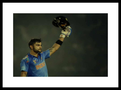 

Aabhaas Virat Kohli Wall Poster Fine Art Print(12 inch X 18 inch, Rolled)
