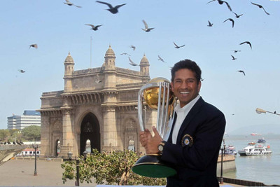 Aabhaas Sachin Tendulkar Wall Poster Fine Art Print(12 inch X 18 inch, Rolled)