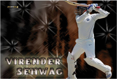 

Aabhaas Virat Kohli Wall Poster Fine Art Print(12 inch X 18 inch, Rolled)